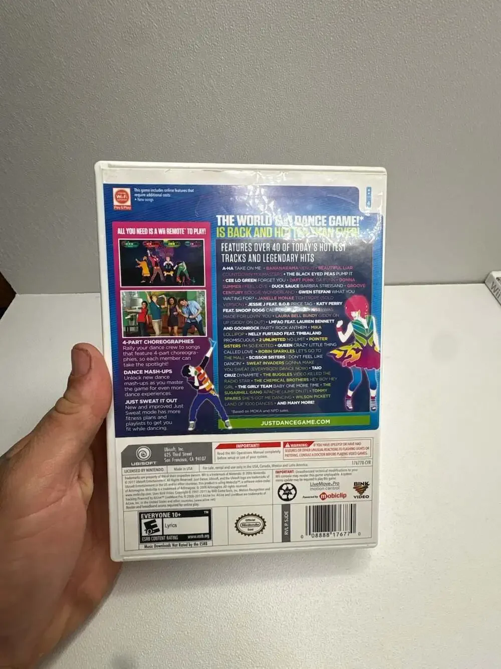 Ubisoft just dance
